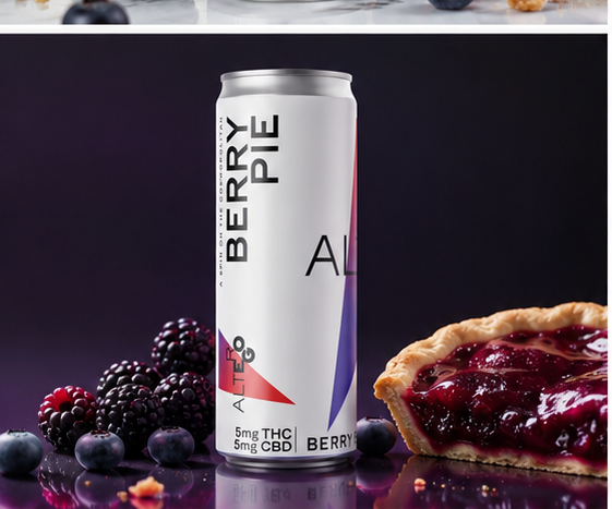 AlterEgo Berry Pie — 5mg Hemp-Infused Drink